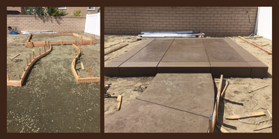 Concrete construction services in the inland empire.